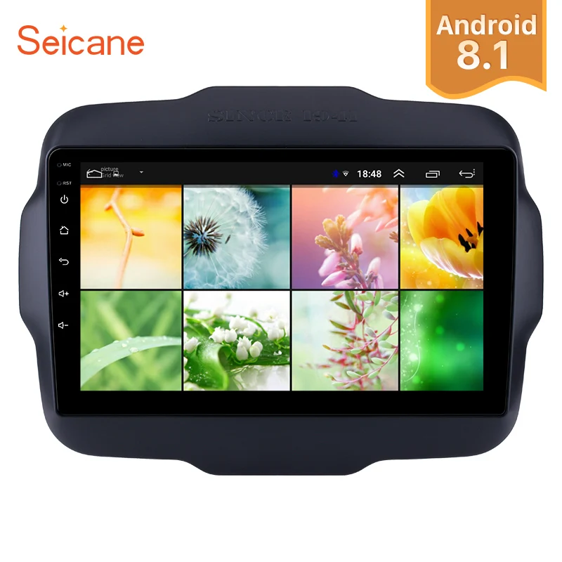 Seicane 9 &quotAndroid 8 1 HD Автомобильный GPS Авторадио стерео Мультимедийный Плеер для 2016 Jeep