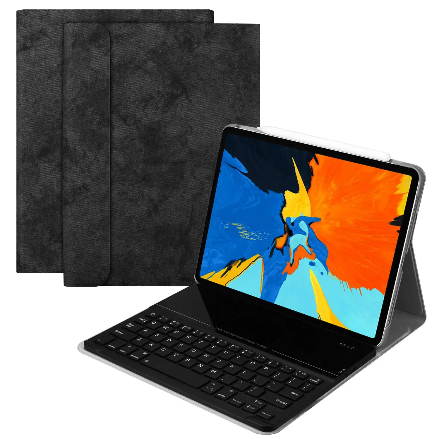 Для iPad Pro 11 2018 беспроводной чехол с клавиатурой съемная клавиатура из закаленного