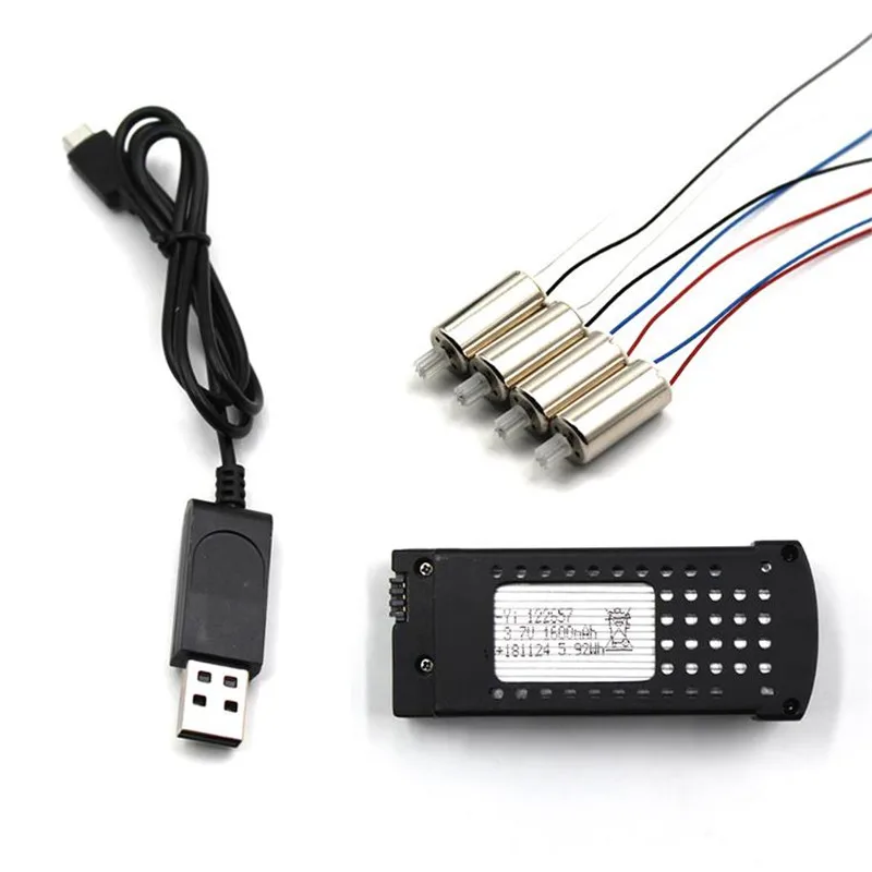 SG106 RC Quadcopter запасной часть пакета Батарея и двигателя зарядка через usb