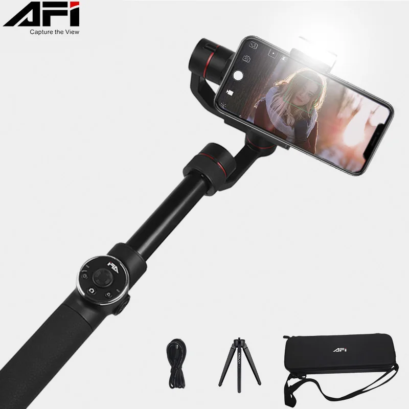 Afi V5 карданный стабилизатор для телефона 3 осевой Ручной Стабилизатор смартфона