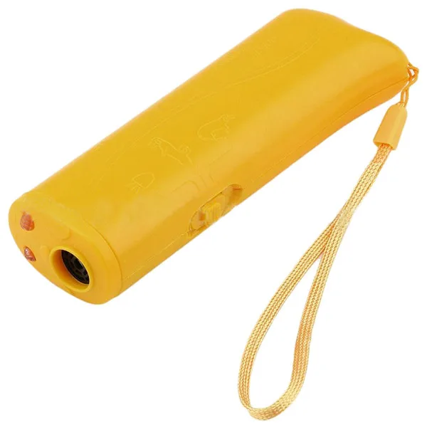 Ультразвуковой тренажер для собак с защитой от лай светодиодный тренировочный