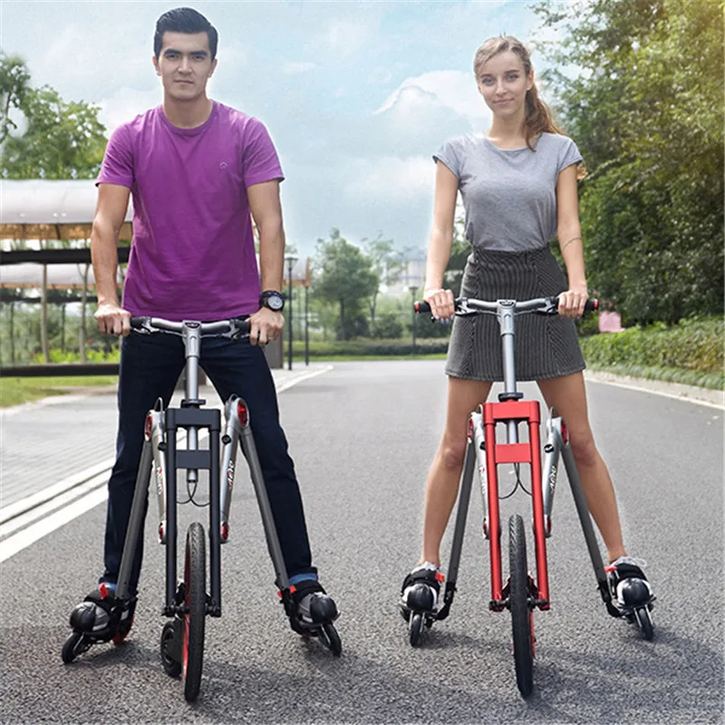 Новый бренд второго поколения 3 колеса катания на коньках велосипед мантис