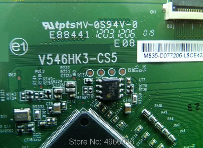 Original V546HK3-CS5 120HZ Logic Board V546HK3-LS5 For 3D55A5000i DJ Equipment Accessories | Электроника