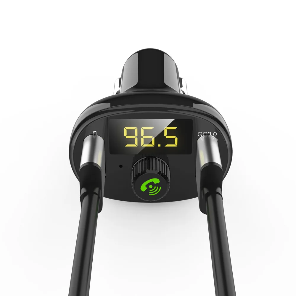 BT23Q автомобильный Bluetooth MP3 музыкальный плеер fm передатчик громкой связи QC30