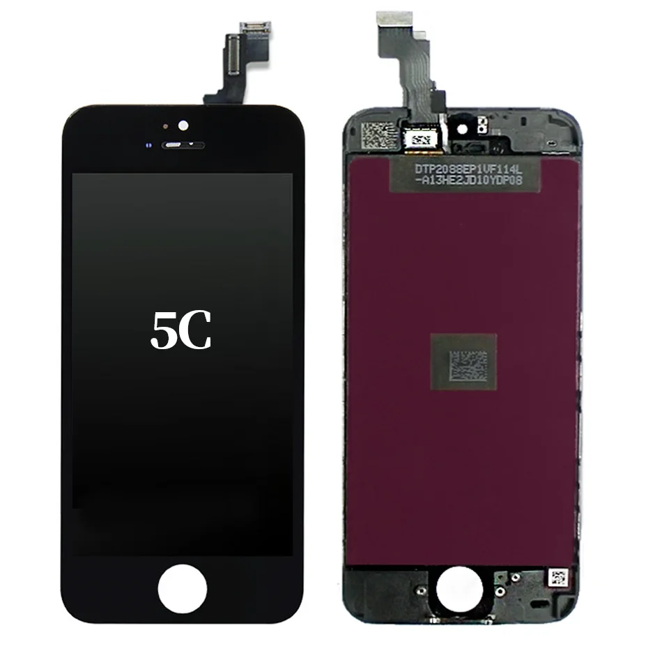 Для Apple iPhone 5 5S 5C ЖК дисплей сенсорный дигитайзер экран Замена черный/белый для iphone