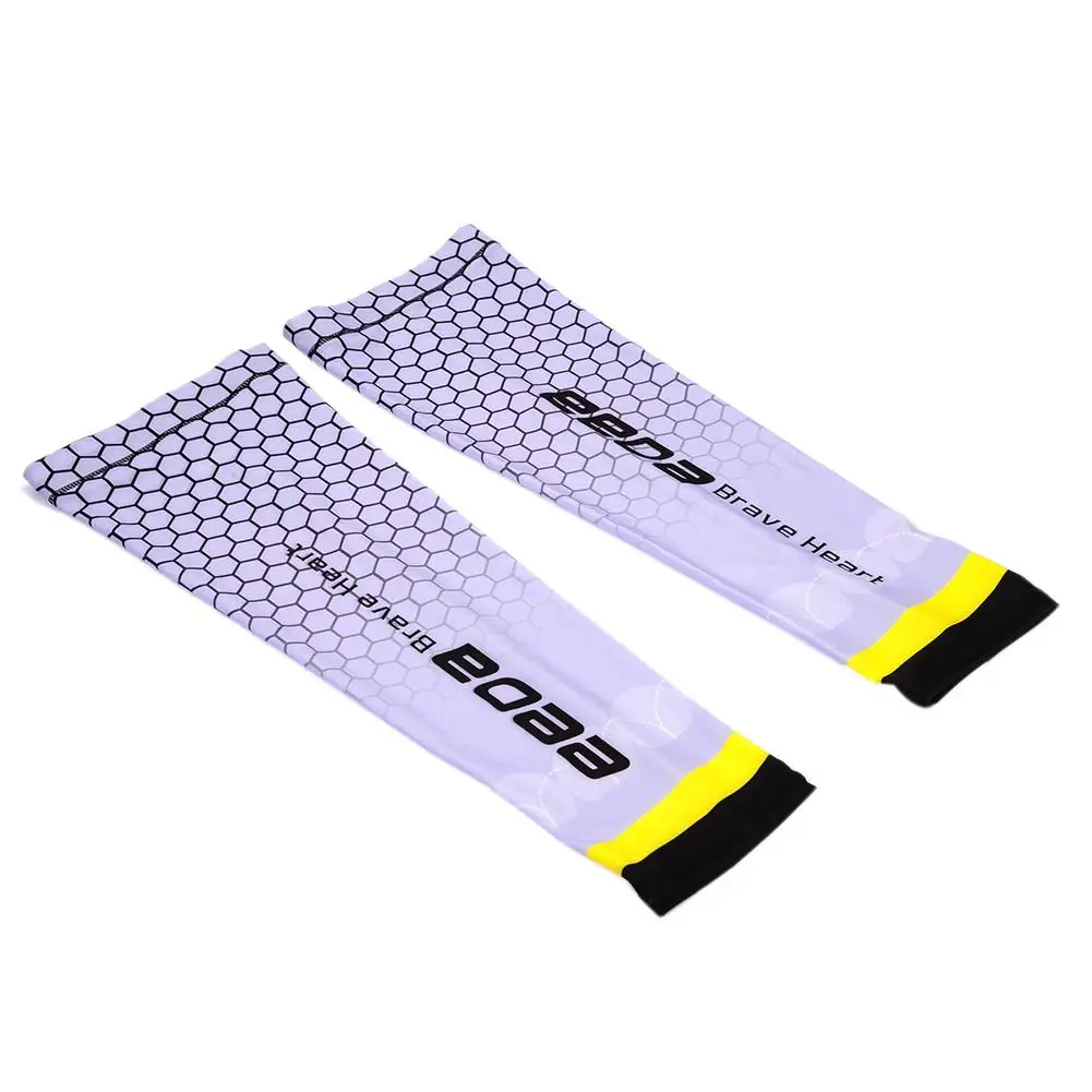 2 PCS Men Women Sport Cycling Running Bicycle UV Sun Protection Cuff Cover Protective Arm Sleeve Bike Warmers Sleeves | Спорт и