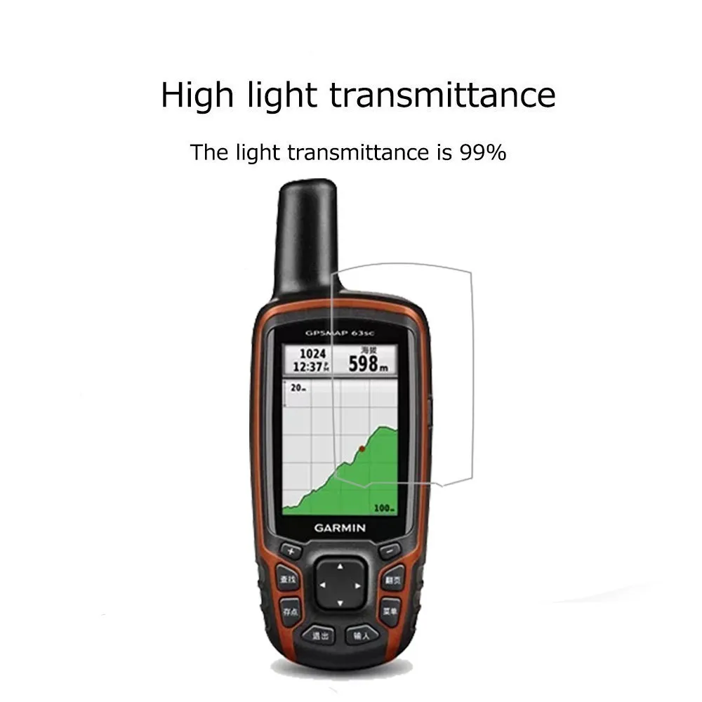 3 упаковки прозрачная жидкокристаллическая пленка для Garmin GPSMAP 63SC 631SC 639SC 78SC нано