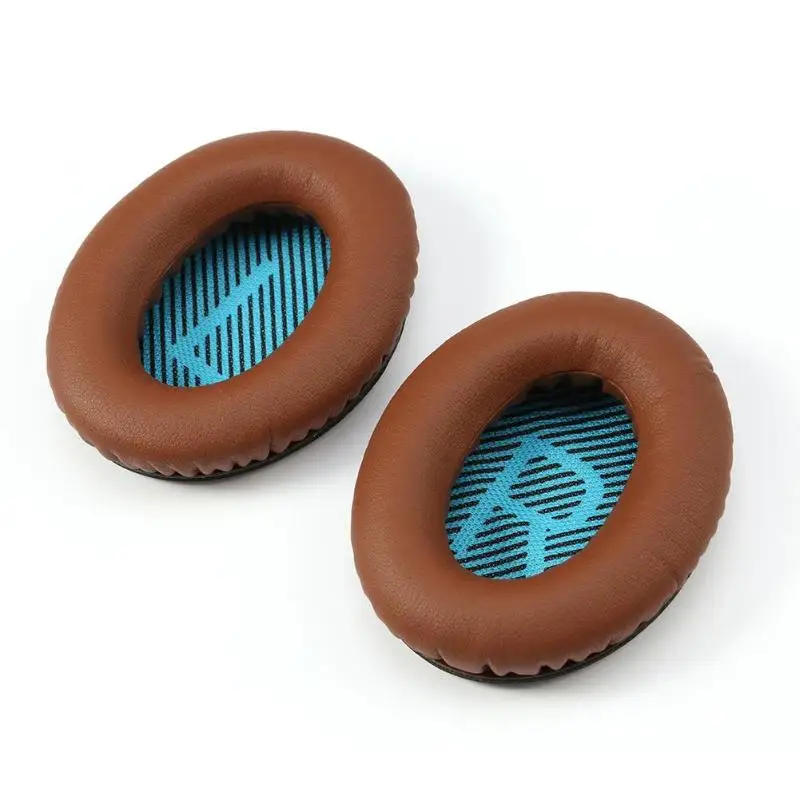 1 пара сменных кожаных подушечек для наушников L/R подушечки Bose Quietcomfort 2 QC2 QC15 QC25 AE2