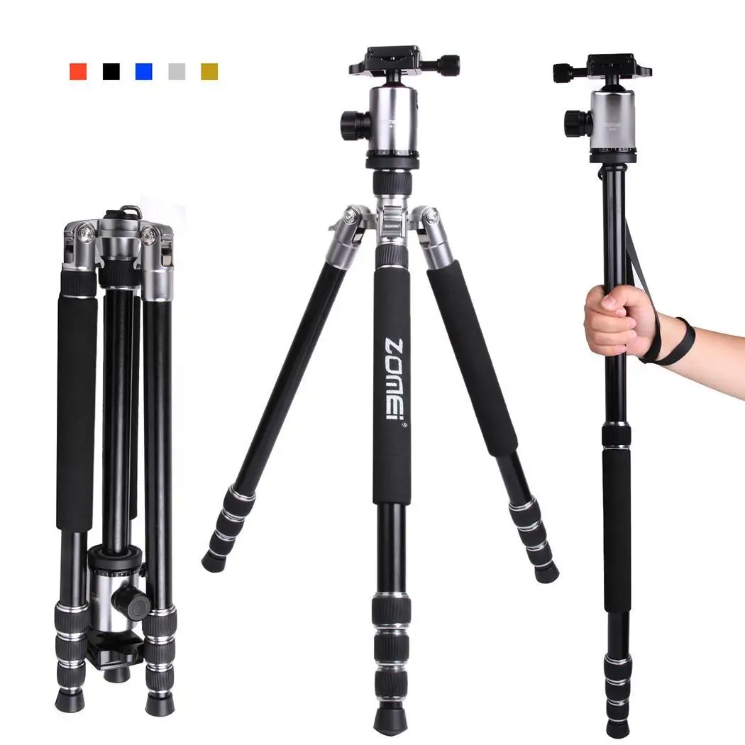 Zomei Z888 комплект штатива из алюминиевого сплава монопод Z818 для dslr камеры