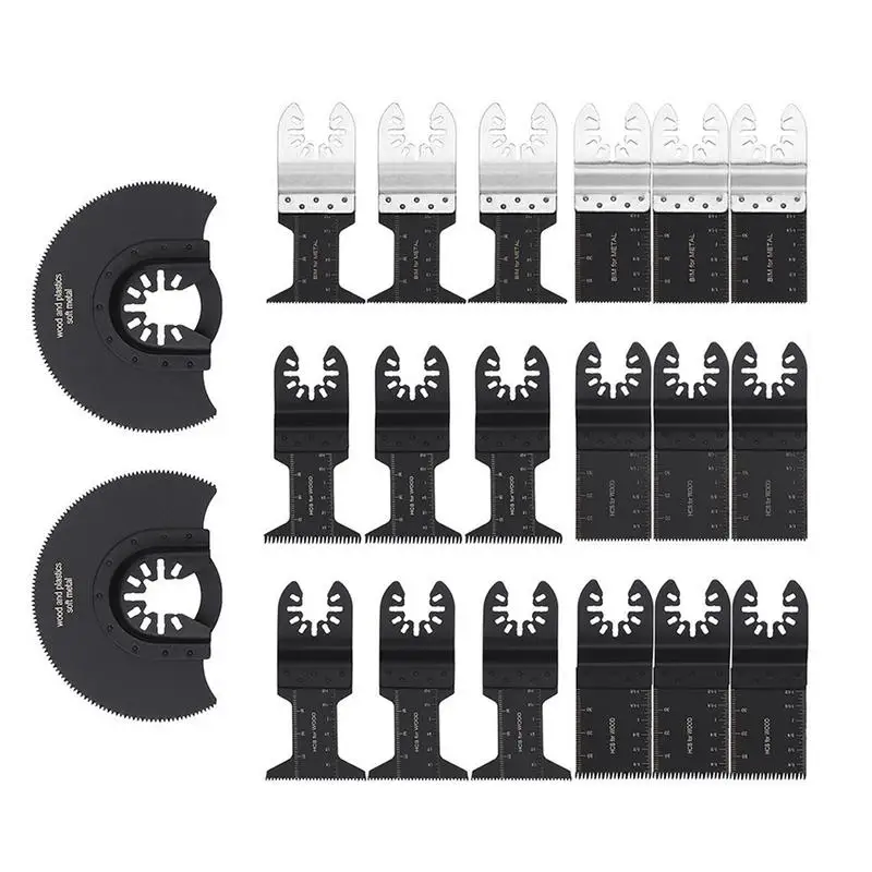 20 шт./компл. осцилляторный мультиинструмент пилы электрического инструмента
