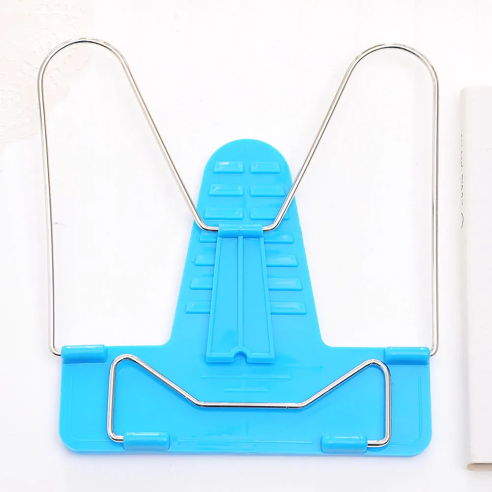 1 Pcs Bookends Portable Foldable Adjustable Reading Bookends book holder Document Holder Base Reading Book Holder office school