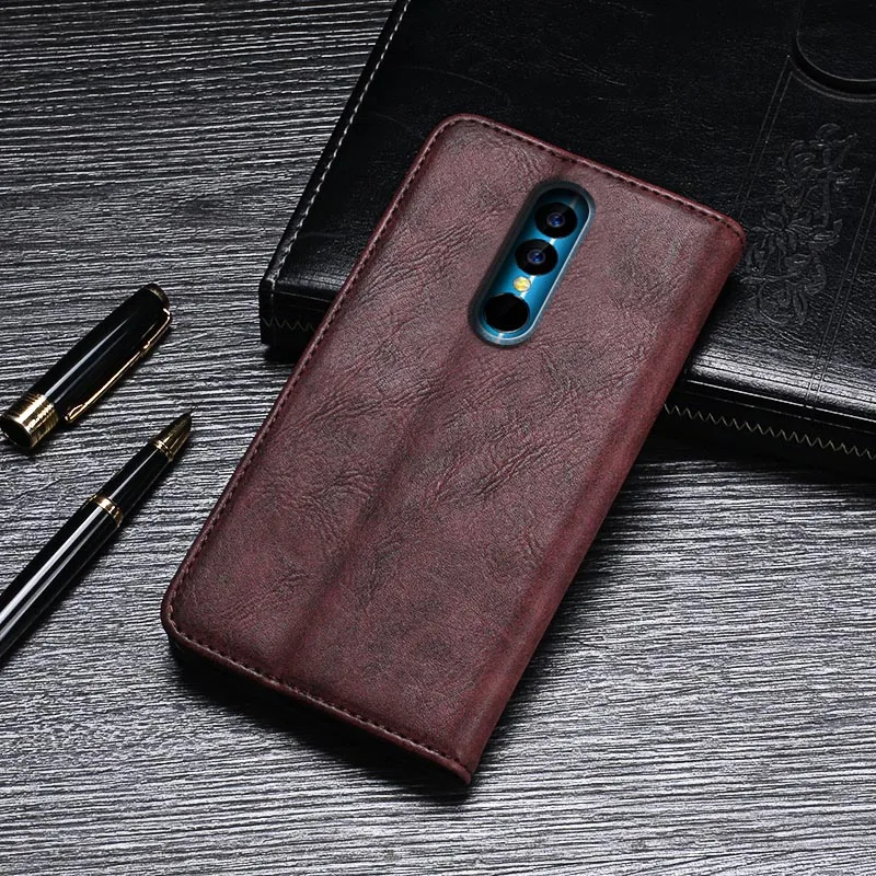 YeLun чехол из искусственной кожи PU с откидной крышкой для Umidigi A1 Pro Ретро Задняя