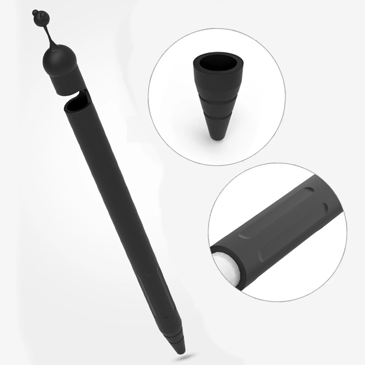 Силиконовый защитный чехол держатель с защитой от потери для Apple Pencil iPad ручка 1nd