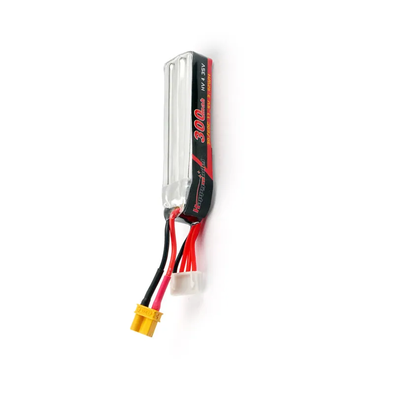 1/2/4 шт Happymodel 300mAh 11 4 V 30C/60C 3S XT30 разъем Lipo батарея для Mobula7 HD URUAV UR85/UR85HD RC FPV гоночный