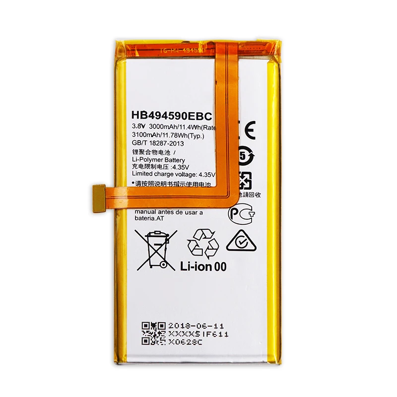 HB494590EBC Аккумулятор для Huawei Honor 7 Glory PLK TL01H ATH AL00 Bateria Batterij аккумулятор 3000 мАч|battery for