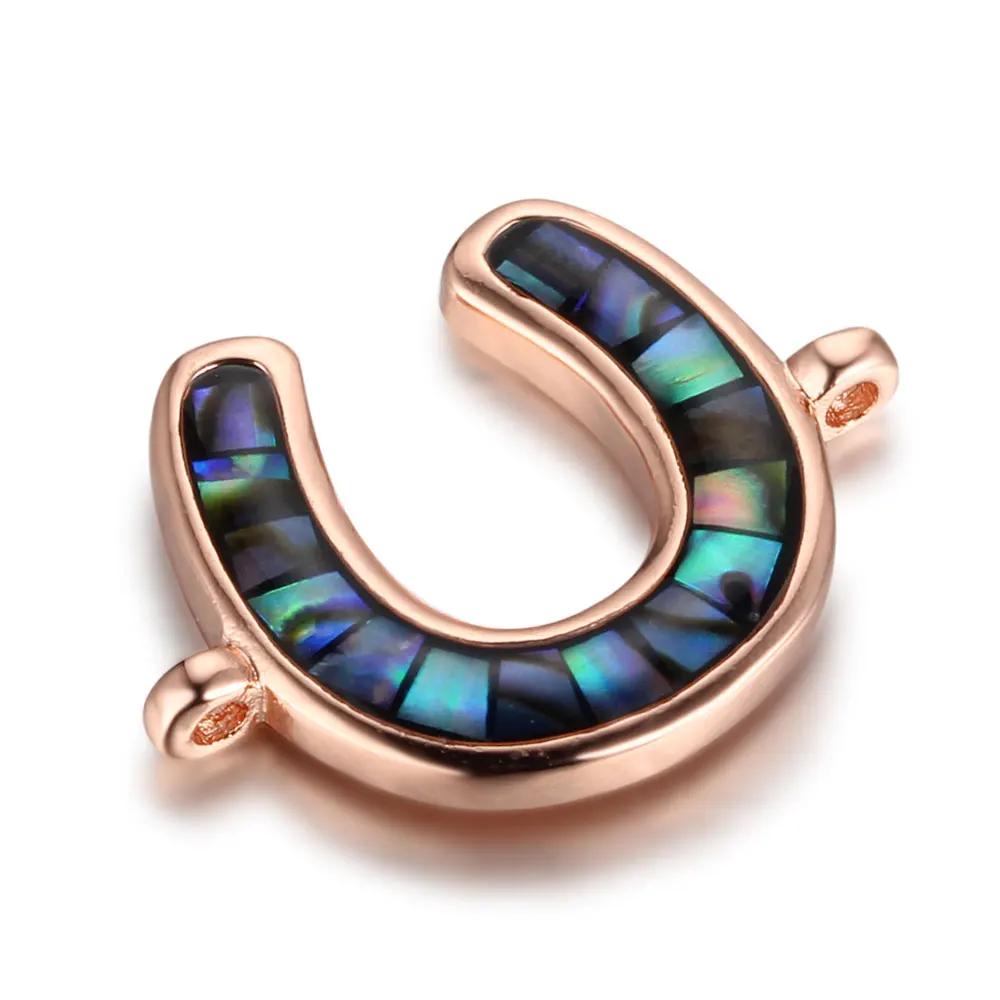 Золото/серебро/розовое золото/черный полый медный U круглый шарик колпачок