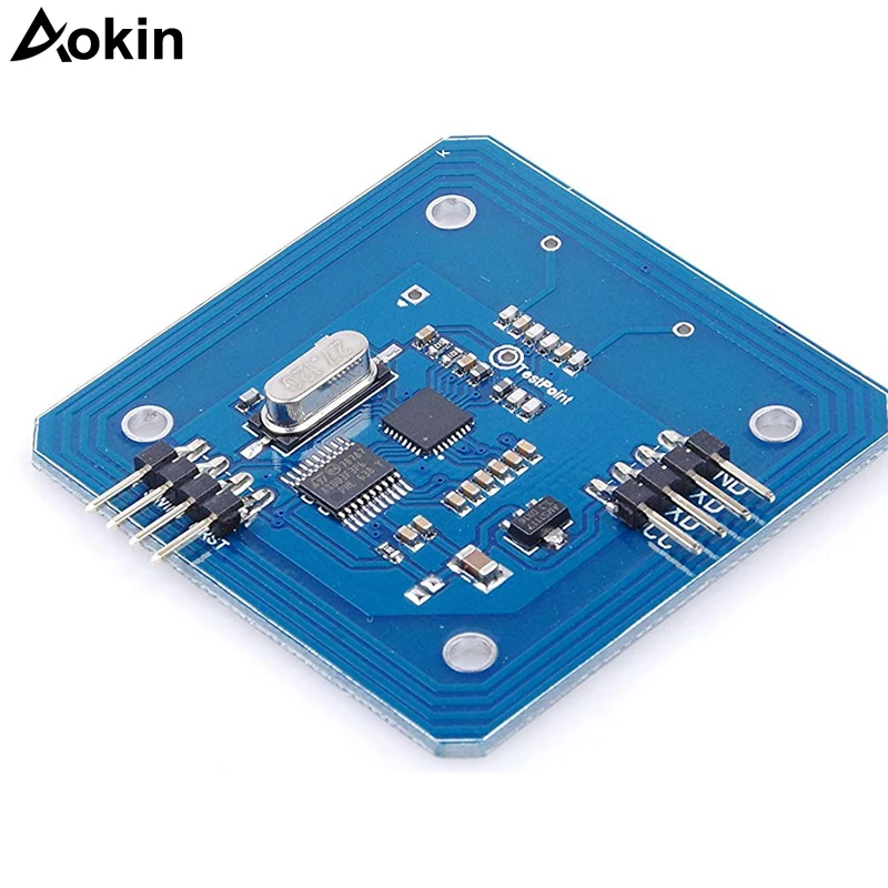 Нажмите на изображение чтобы открыть Расширенный обзор Модуль RFID RC522 RF IC для