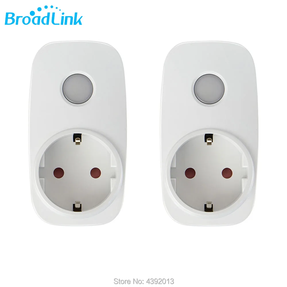 Wi-Fi Smart Timer Plug 2 Packs Mini Domotic BroadLink Wireless Socket Outlet Home Automation Compatible with Alexa Google home |
