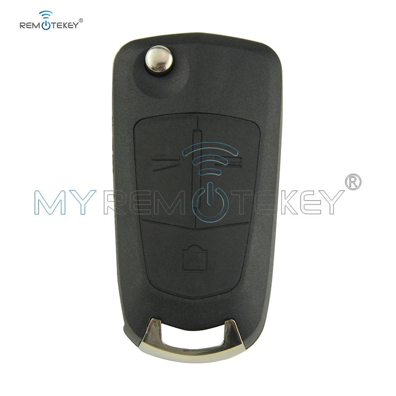 Remtekey дистанционный Автомобильный ключ 3 кнопки DWO5 434 МГц для Opel Antara 2008 2009 2010|Ключ
