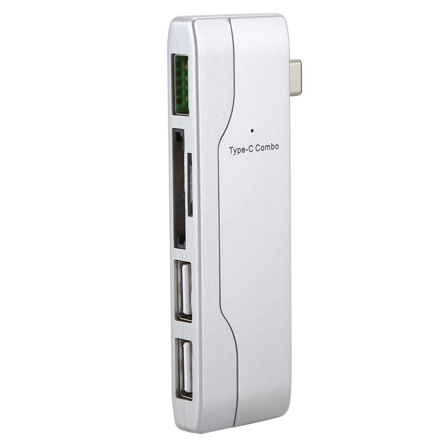 USB C 2 0 концентратор совместим с адаптером для Mac Android Windows Linux OS 5 в 1 многопортовый