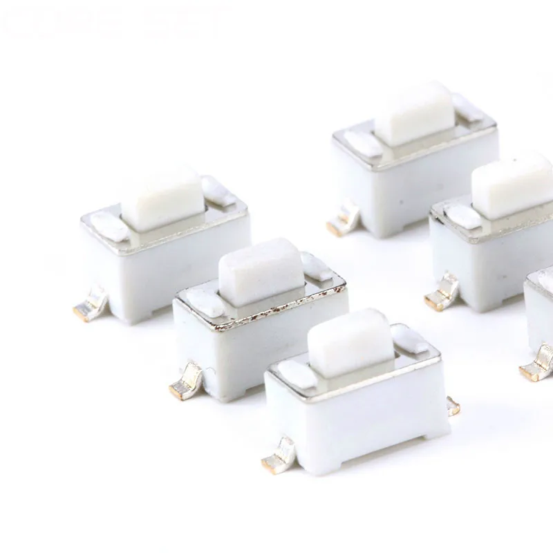 100 шт. Микро Переключатель SMD Такт переключатель 3x6x5 мм разъемы Кнопка 3*6*5