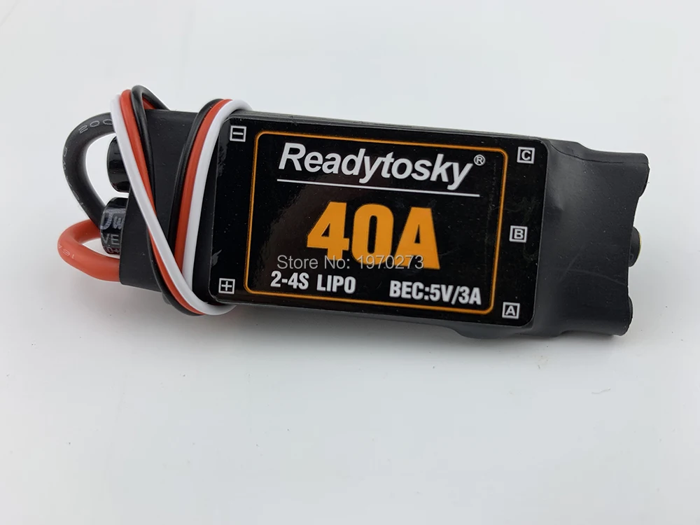 Электронный контроллер скорости 40A 2 4S ESC с 5 в 3 А BEC для квадрокоптера