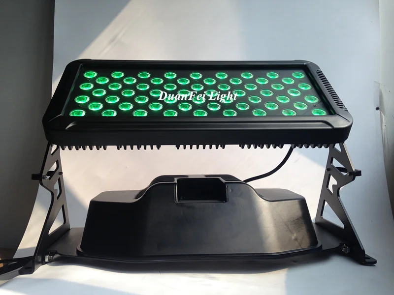 С Flycase 10 шт. наружная точечная стирка lyre dmx rgbw цветной светодиодный светильник для