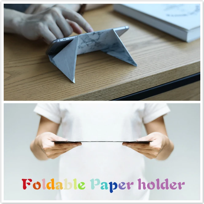 Забавные и рисунком в виде птичек-оригами настольная подставка для раскладного