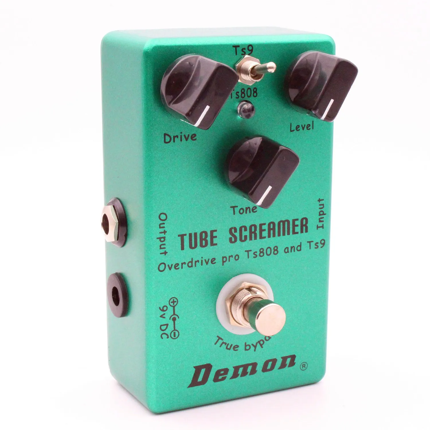 MOSKY Demon TS808 трубчатый стягиватель Overdrive Pro винтажная педаль эффектов для
