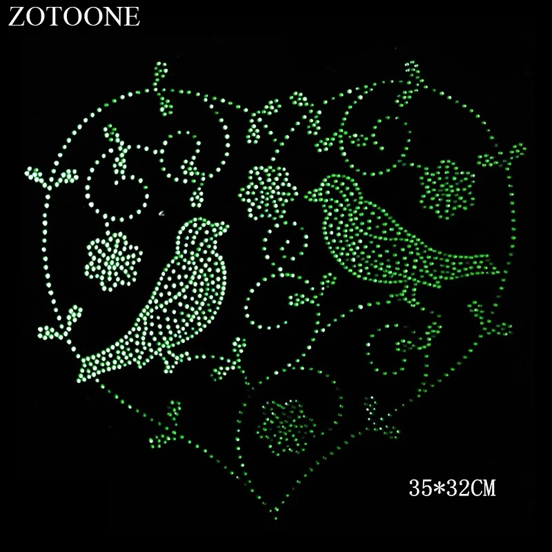 

ZOTOONE Artesanato Strass Crystals HotFix Flatback Rhinestones for Clothes Bag Cyrkonie Sewing Rhinestone Applique Stickers E