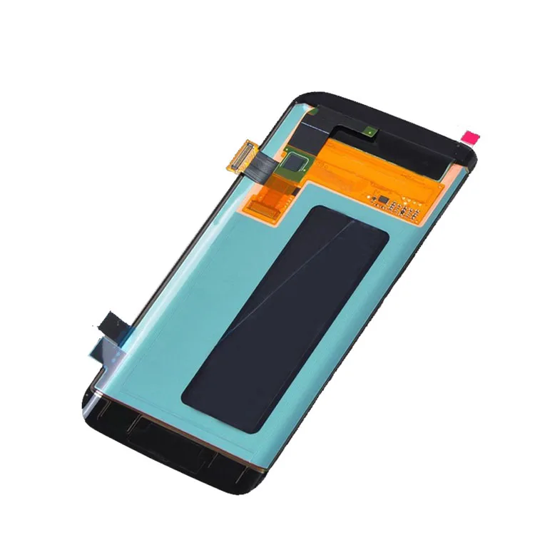 Для Samsung S6 Edge ЖК экран дигитайзер в сборе синий/золотой/белый класс AAA G925/A/F|Экраны