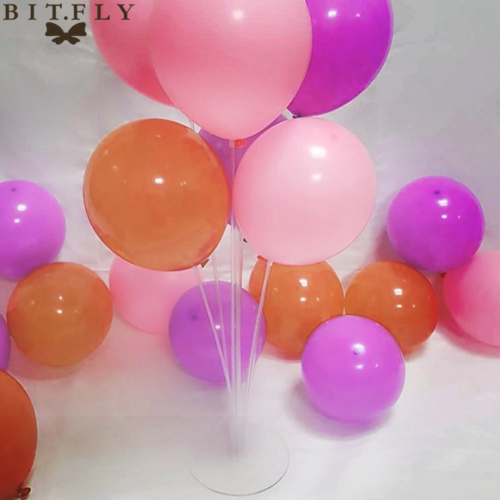 BIT. FLY1set DIY шариковая палочка латексные шары стол плавающий шар опорный стержень