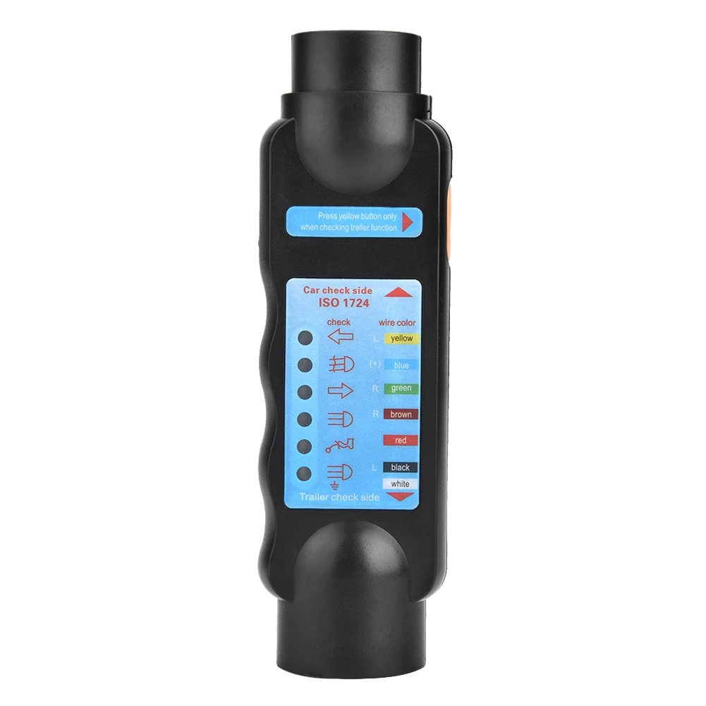 12 вольтовый прицеп 7 контактный буксировочный светильник цепь провода синий