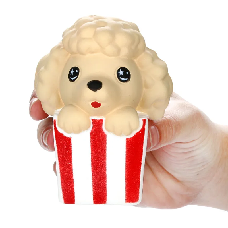 Игрушки 2019 милая собака попкорн мягкая медленно восстанавливающая форму