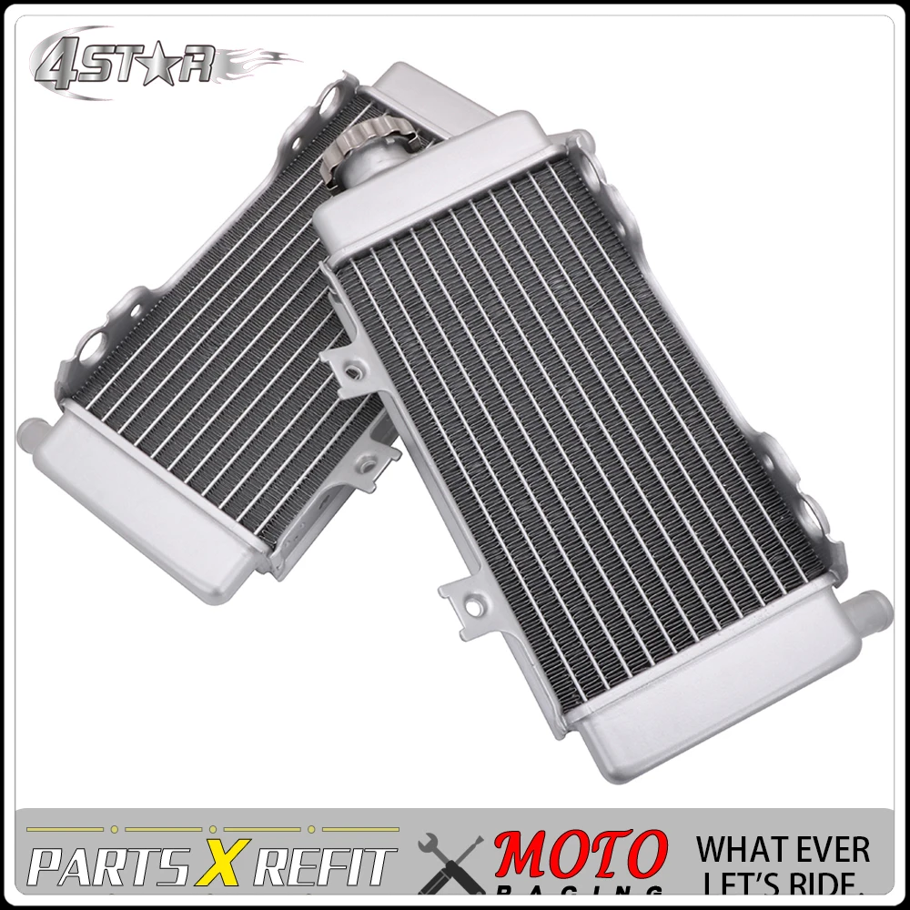 Алюминиевый радиатор двигателя для мотоцикла HONDA CRF250R CRF250X 2004 2005 2006 2007 2008
