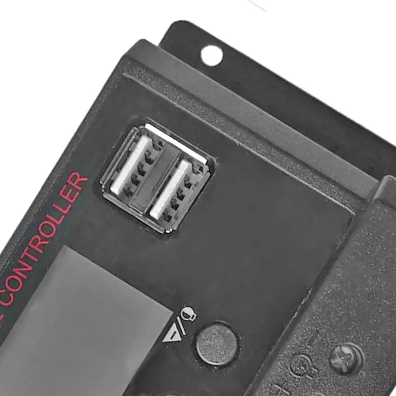 60A/50A/40A 12В 24В Автоматический Контроллер заряда PWM контроллеры LCD двойной USB 5V Выход