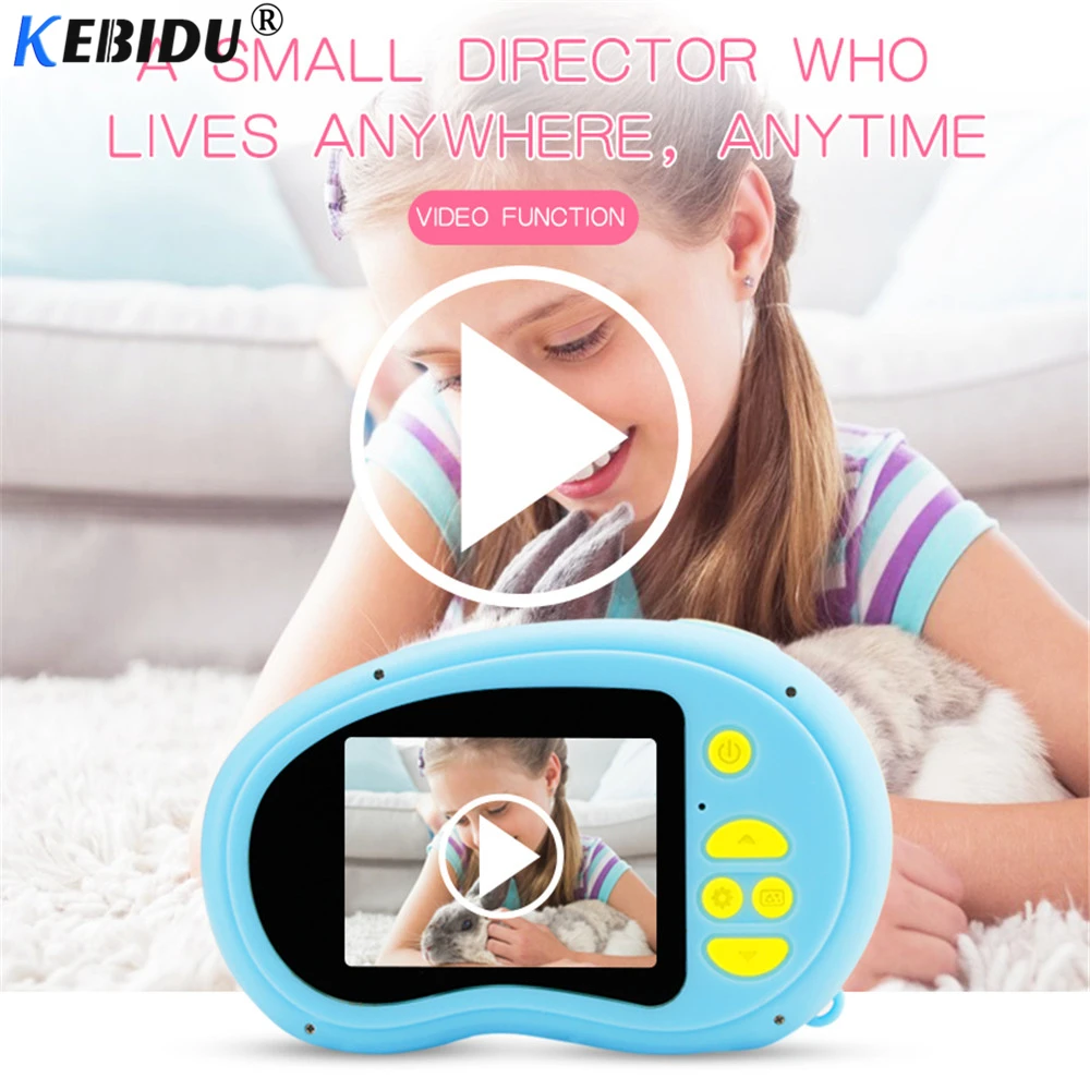 KEBIDU мини камера HD 1080P Портативная цифровая видео детская 2 дюймовый ЖК экран
