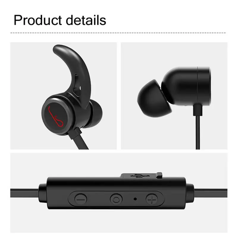 Беспроводной Bluetooth наушники с защитой от пота водостойкий Прочный портативный