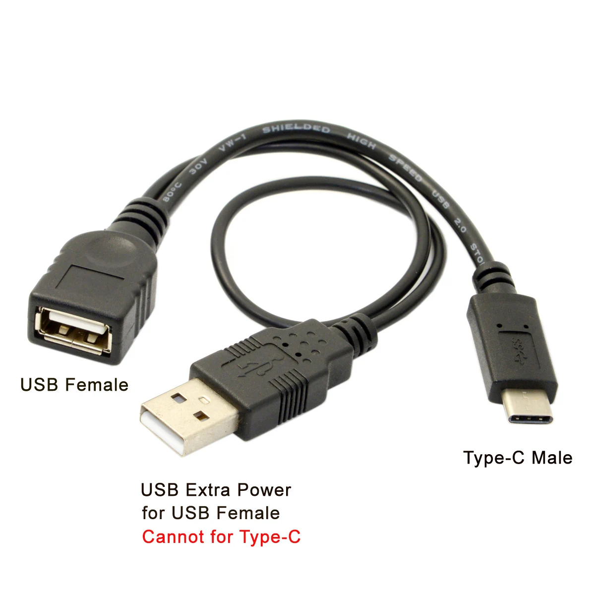 Jimier Type C USB 3 1 to 2 0 Female OTG кабель питания данных для сотового телефона планшета и