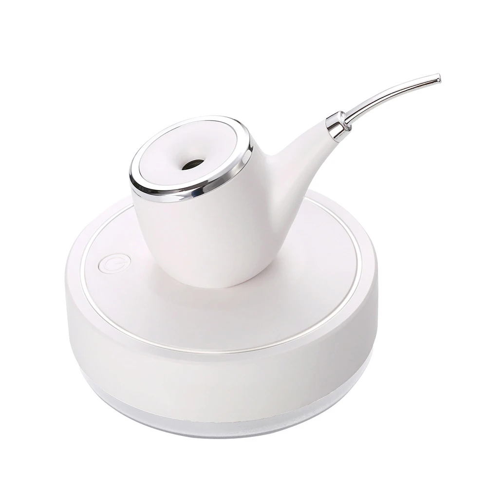 Universal USB Aromatherapy Humidifier Tobacco Pipe Shape Air LED Light Ultrasonic Aroma Home Car Aromather | Бытовая техника