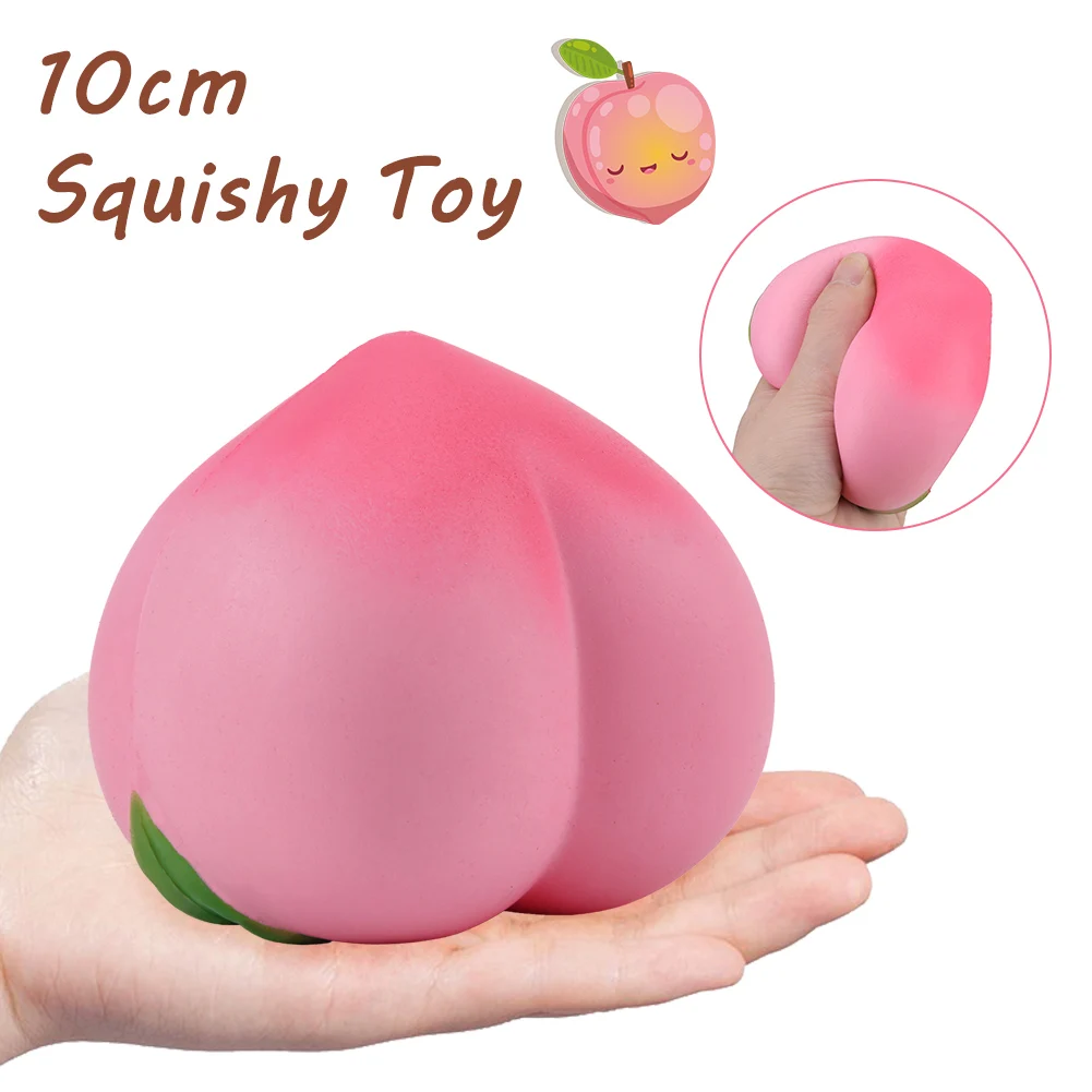 1 шт. сжимаемые игрушки милые мягкие розовые мячи медленно поднимающиеся для