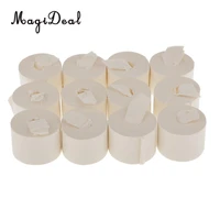 12pcs 19 meters white magic tricks mouth coils paper streamers from mouth for magician stage magic show children party toys