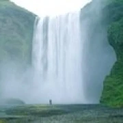 Печать плакатов Skogafoss Falls Skogar River Iceland (36x12)|Таблички и знаки| |