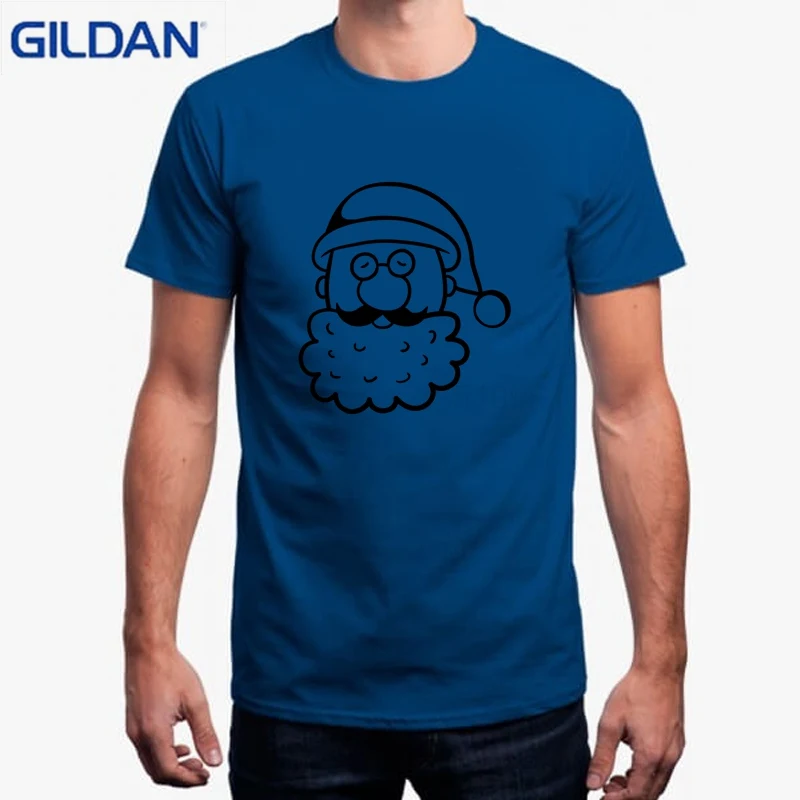 Для мужчин майка мультфильм Personalizar Sudaderas Рождество Санта футболка модная Флер