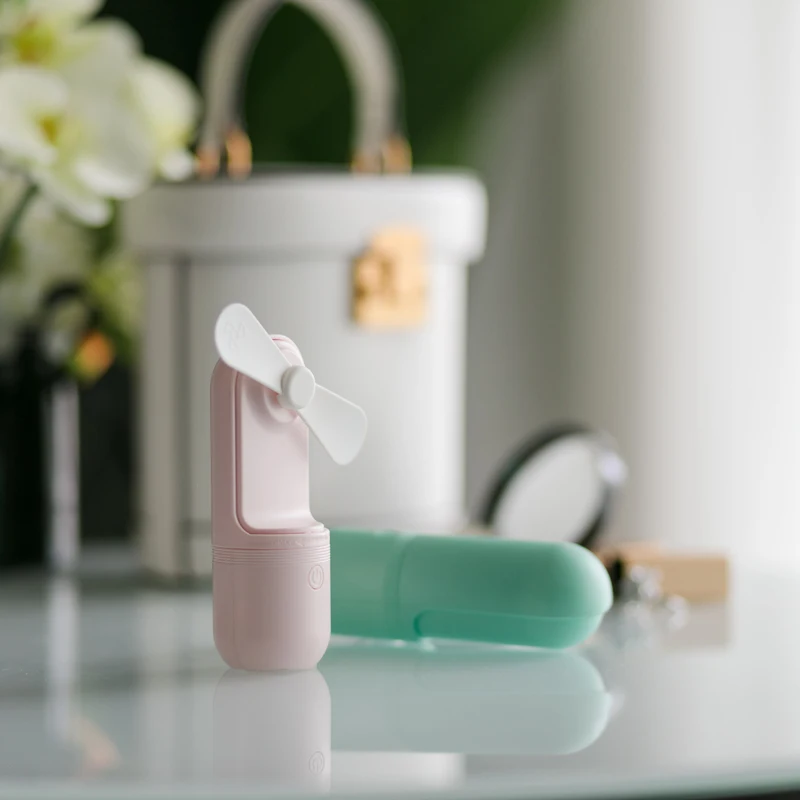 Новый ультра-тихий Usb зарядный портативный мини складной вентилятор Настольный |