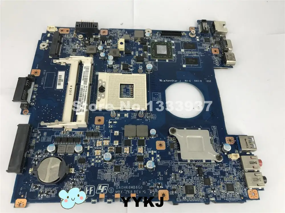 A1893197A для SONY Vaio SVE14 серия MBX-268 материнская плата ноутбука DA0HK6MB6G0 протестирована OK |