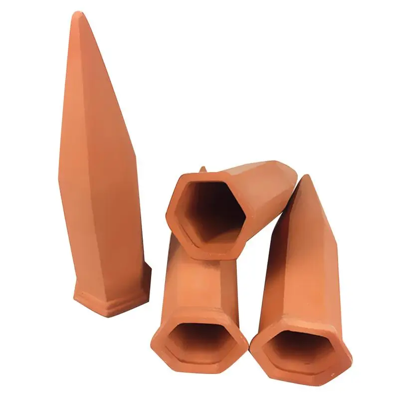 4Pcs Ceramics Plant Waterer Self Watering Spikes Flower Piping Nozzle Devices Spiker Automatic Water Dripper Tool | Дом и сад