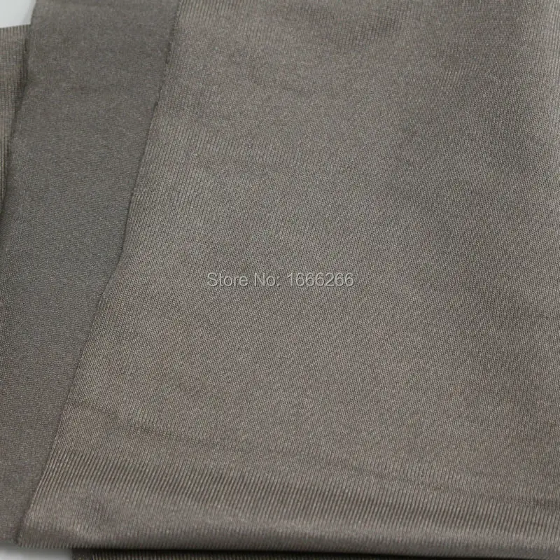 

Gray silver fiber rfid blocking shielding conductive fabric