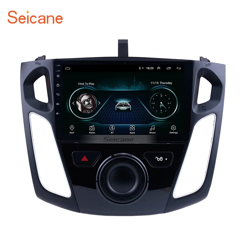 Seicane автомобильное стерео 9 &quotHD 2 Din Android 8 1 Радио + 16 Гб памяти для Ford Focus 2011 2012 2013 2014