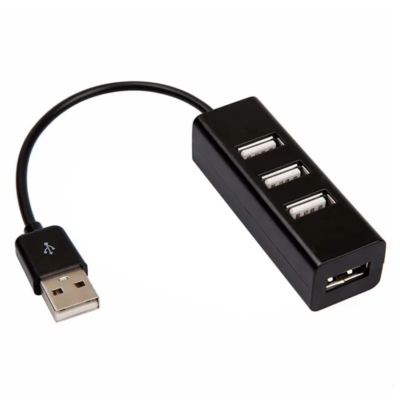 AAAJ-USB концентратор 4-портовый 2 0 одноточечный квадрант | Компьютеры и офис